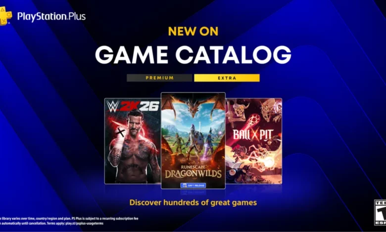 PS Plus Extra e Deluxe recebem WWE 2K26, RuneScape e mais jogos em setembro