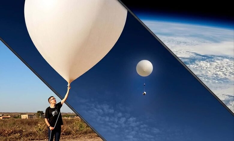 Projeto na Bahia lança balão à estratosfera para fotografar a “fronteira do espaço”