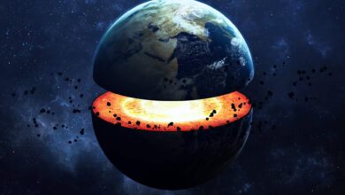 Seis estruturas misteriosas são identificadas no interior da Terra
