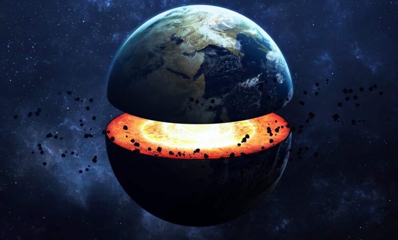 Seis estruturas misteriosas são identificadas no interior da Terra