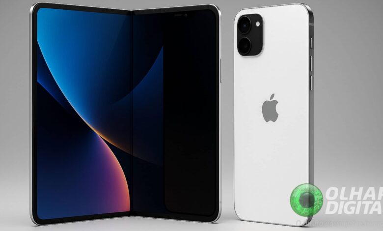 iPhone dobrável pode custar mais de R$ 10 mil e ter tela de 7,8 polegadas, segundo vazamento
