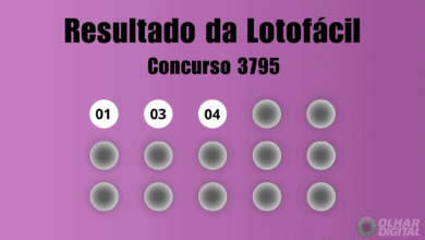 Resultado da Lotofácil de hoje: veja números e ganhadores do concurso 3795 (sexta, 02/10)