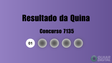 Resultado da Quina de hoje: veja números e ganhadores do concurso 7135 (segunda, 05/10)