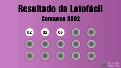 Resultado da Lotofácil de hoje: veja números e ganhadores do concurso 3802 (domingo, 11/10)