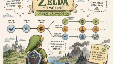 Cronologia de Zelda: a ordem que a Nintendo só inventou 25 anos depois