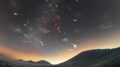 É hoje! Olhe para o céu e veja uma chuva de meteoros formada por restos do cometa Halley