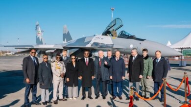 Etiópia recebeu na Rússia os seus primeiros Sukhoi Su-35S