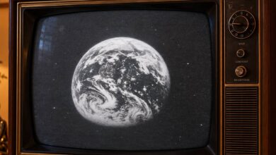 O dia em que a televisão mostrou pela primeira vez a Terra vista do espaço em uma transmissão ao vivo