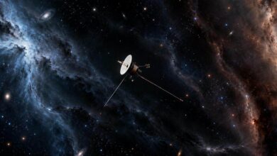 O que existe no ponto mais distante da Terra já alcançado por uma nave?